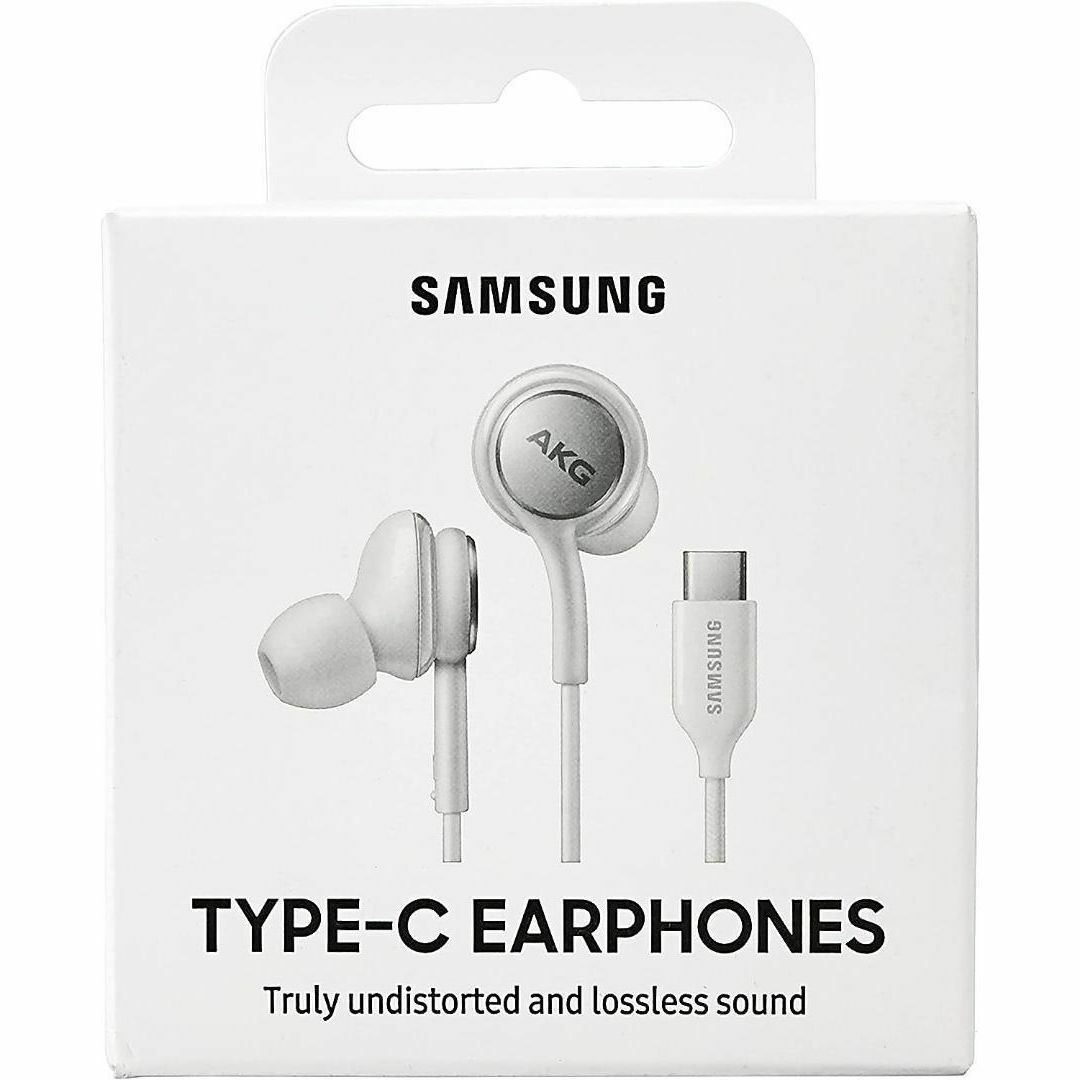 Samsung Type-C Earphones イヤホン EO-IC100 ホワイト_画像1