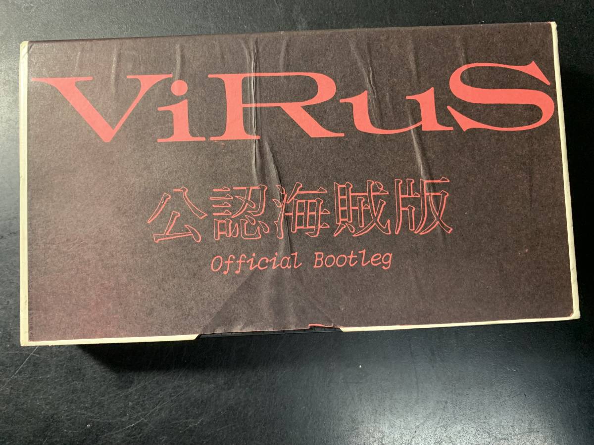 VHS VIDEO-TAPE ■ VIRUS /公認海賊版 OFFICIAL BOOTLEG ～ VISUAL KIYOSHI 馬場育三 EXTASY RECORDSの画像1
