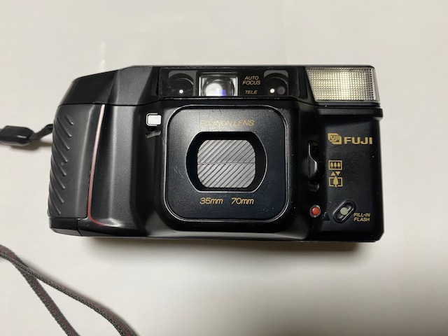 FUJI TELE CARDIA SUPER DATE コンパクトフィルムカメラ 中古品 基本動作確認済の画像1
