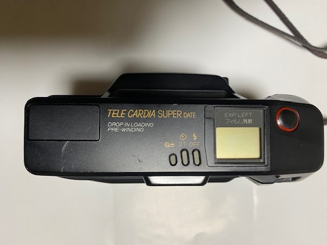 FUJI TELE CARDIA SUPER DATE コンパクトフィルムカメラ 中古品 基本動作確認済の画像3