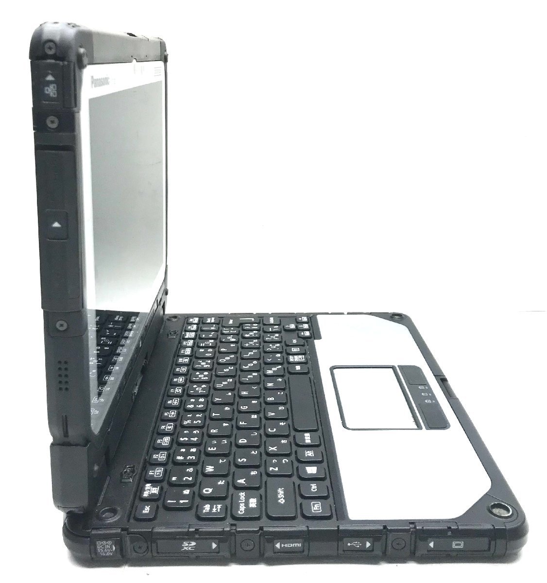 NT:Panasonic TOUGHBOOK CF-20 累積使用時間：1850ｈ/Core i5-7Y57 1.2GHz/4GB/SSD 128GB /無線/Office/タッチパネル 10.1型ノートパソコン_画像3