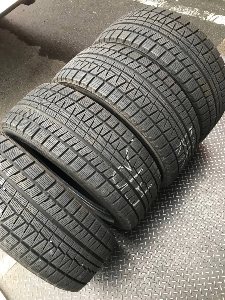 バリ山イボが消えたくらい■ブリヂストン 245/45R18 約8ｍｍ スタッドレス バリ山■　245-45-18 245/45/18 ランフラット　ブリザック_画像1