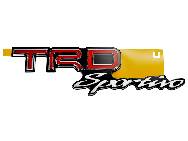 【トヨタ純正】 海外仕様 TRD SPORTIVO リア エンブレム PC188-0K002 ハイラックス GUN125 平成29年9月～現行_画像1