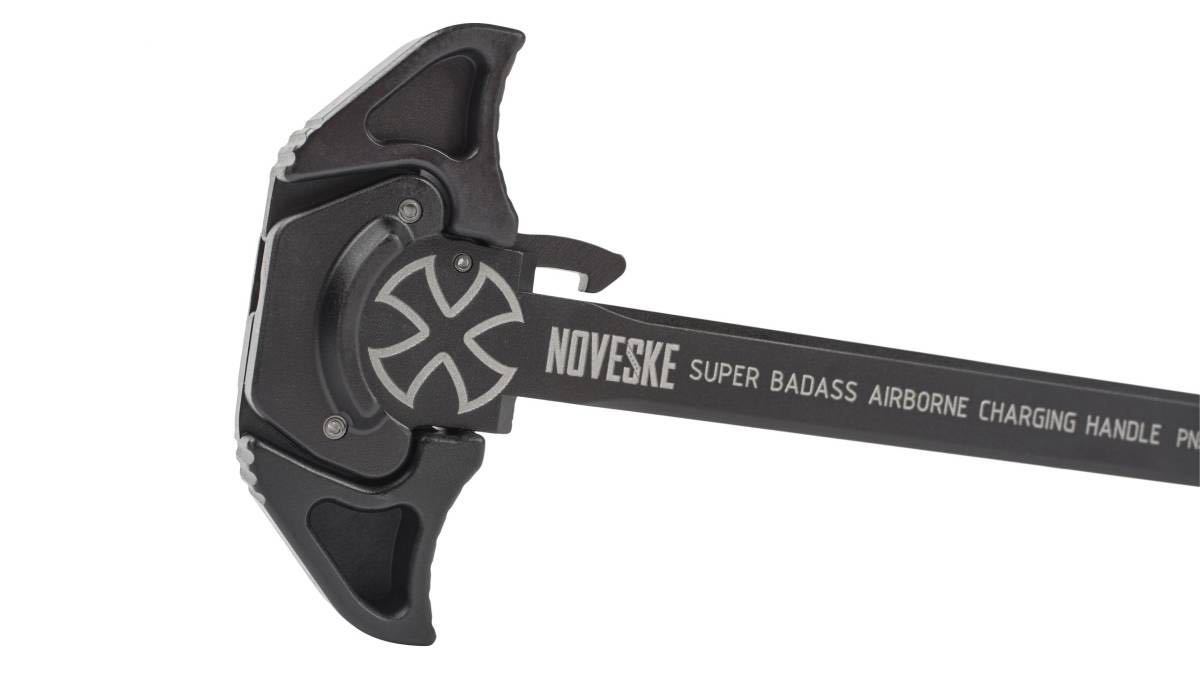【実物・新品】NOVESKE Super Badass Airborne Charging Handle（ACH BLK） Black 黒 ブラック エアボーンチャージングハンドル_画像4