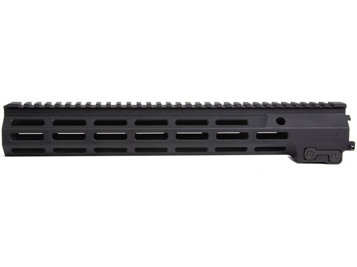 【実物・新品・未開封】Geissele Automatics(ガイズリー) Super Modular Rail（SMR）MK16 （URG-I）13.5インチ M-LOK - 黒 / Black / BLK_画像2