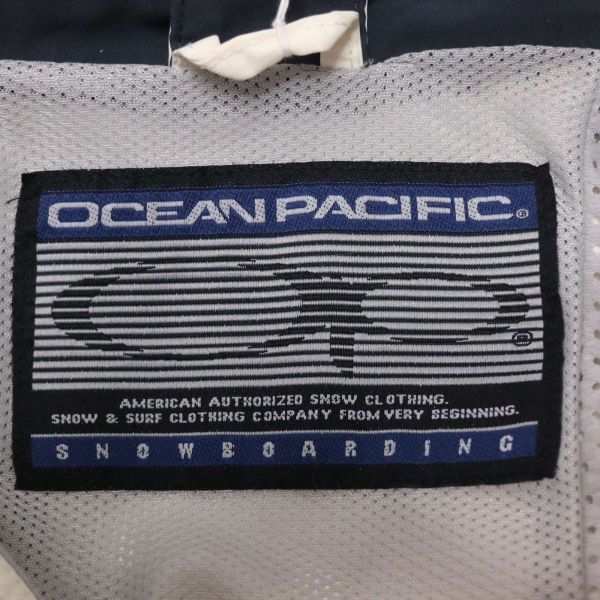 OCEAN PACIFIC オーシャンパシフィック 秋冬 ナイロン★ 中綿 撥水 マウンテンパーカー ジャケット Sz.L メンズ サーフ E4T00006_1#Nの画像5