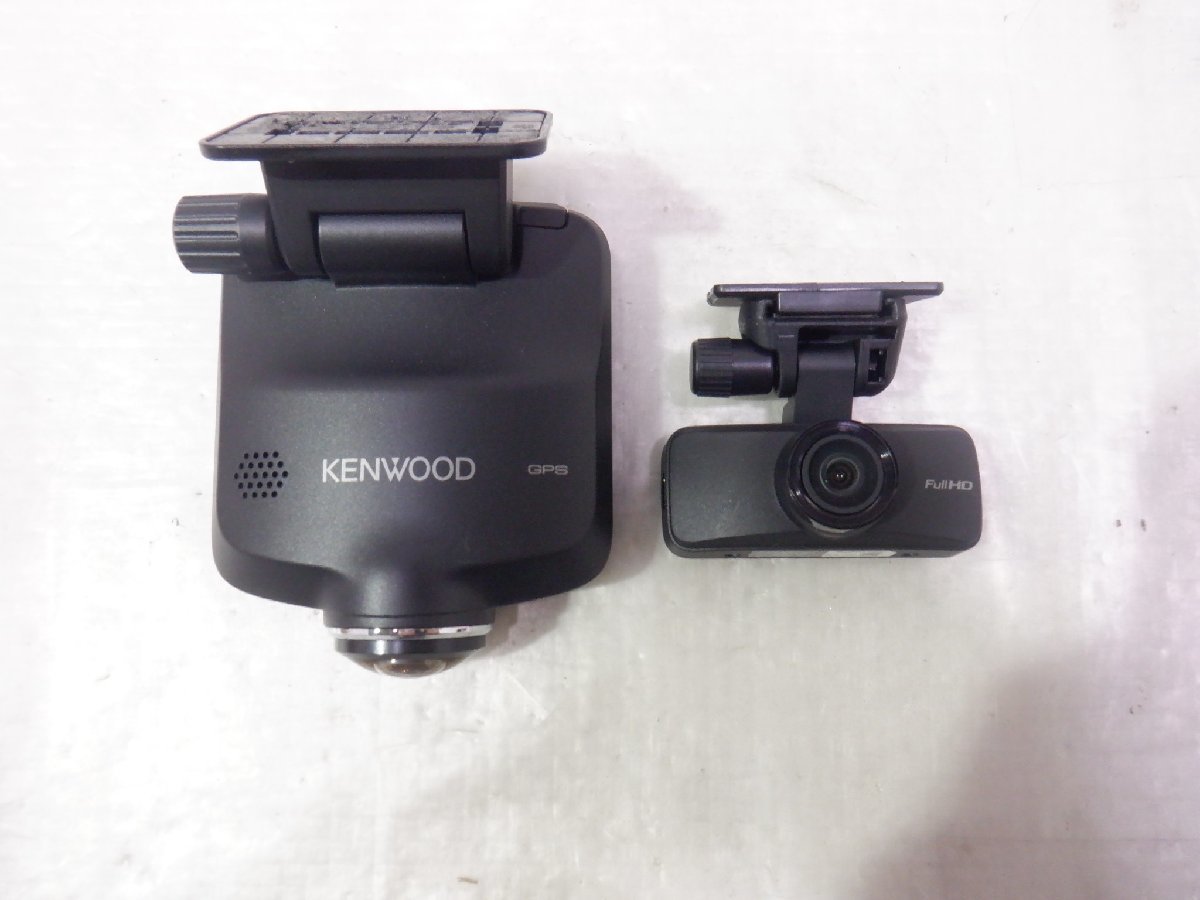 ☆作動確認済☆ KENWOOD ケンウッド ドライブレコーダー ドラレコ DRV-C770R 360°撮影対応2カメラドライブレコーダー『2022年製』_画像4