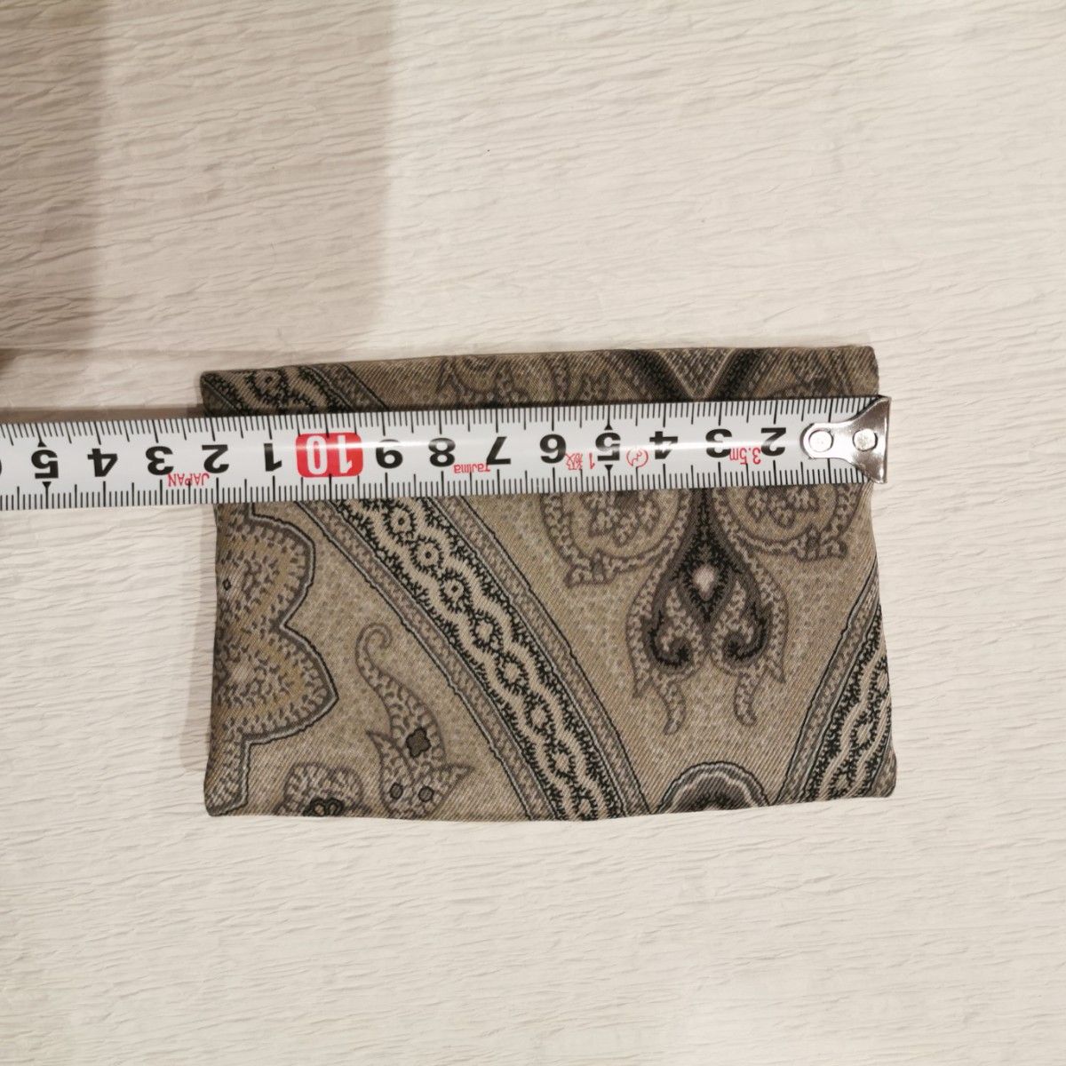 ETRO エトロ ティッシュケース+ミニテリー3枚 セット エトロ ETRO ティッシュケース ポケットティッシュ入れ グレー