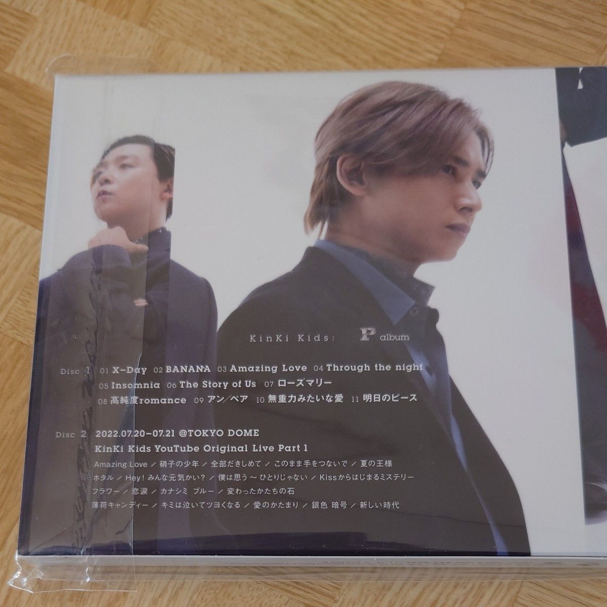 KinKi Kids　「P album」初回盤A(CD+DVD)