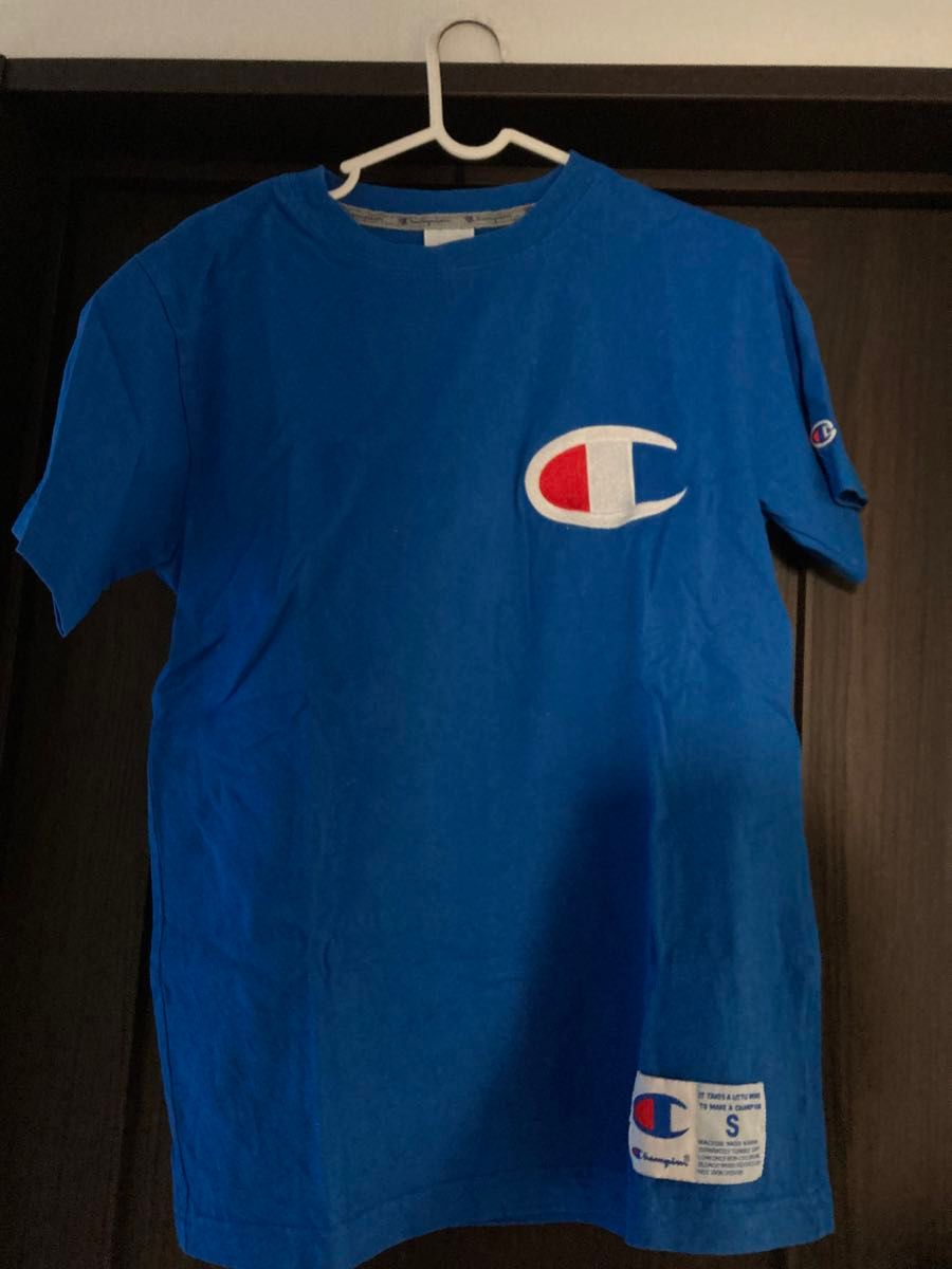 Champion ロゴTシャツ