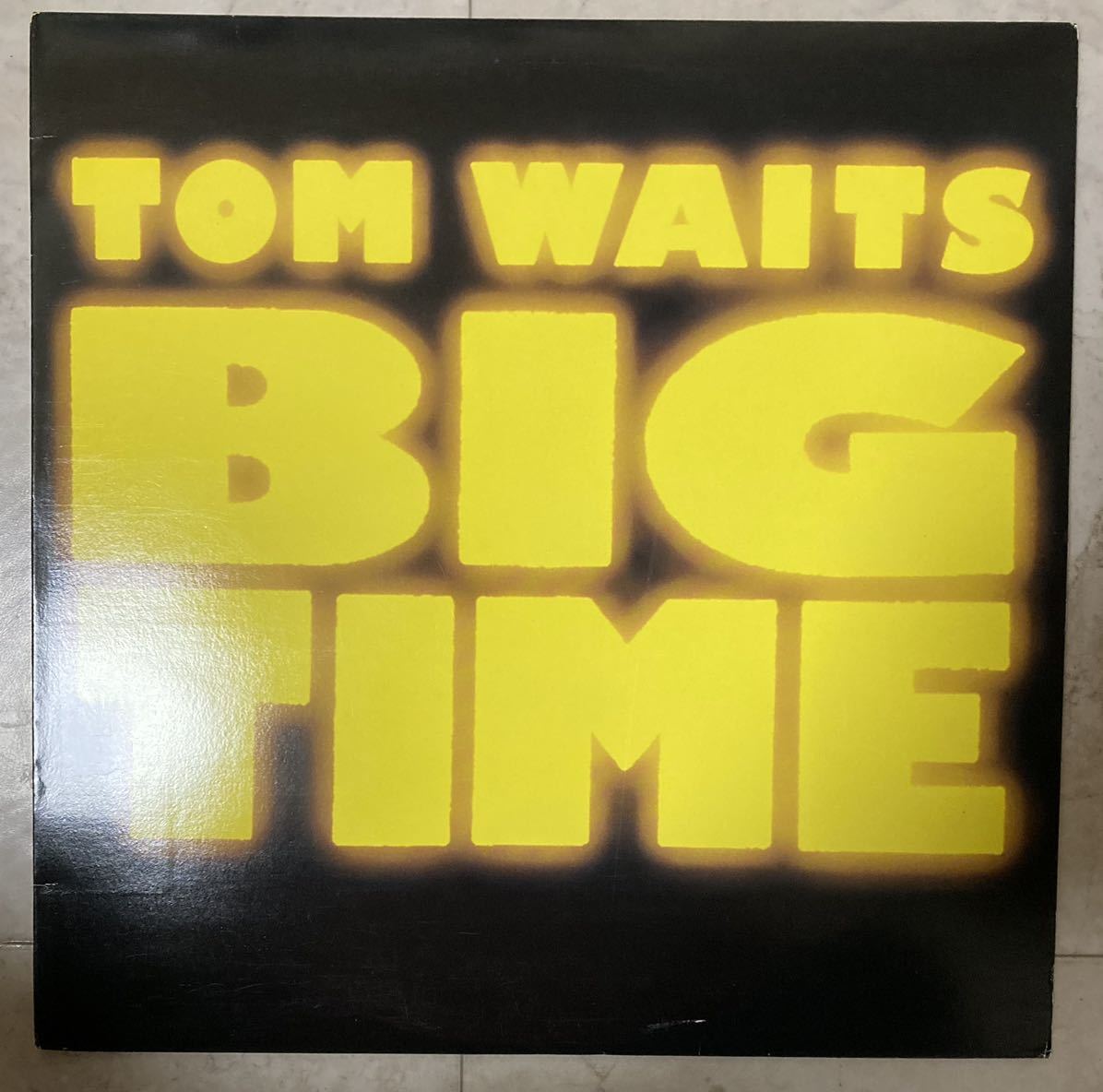 ☆Tom Waits　トム・ウェイツ／Big Time　ビッグ・タイム／MASTERDISK　マスターディスクIsland Records_画像1