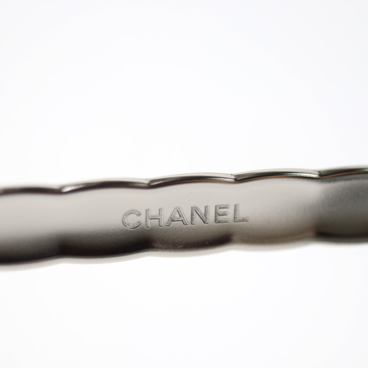 CHANEL Chanel sunglasses 5369 size 53*21 135 plastic metal black silver here Mark matelasse [ genuine article guarantee ]