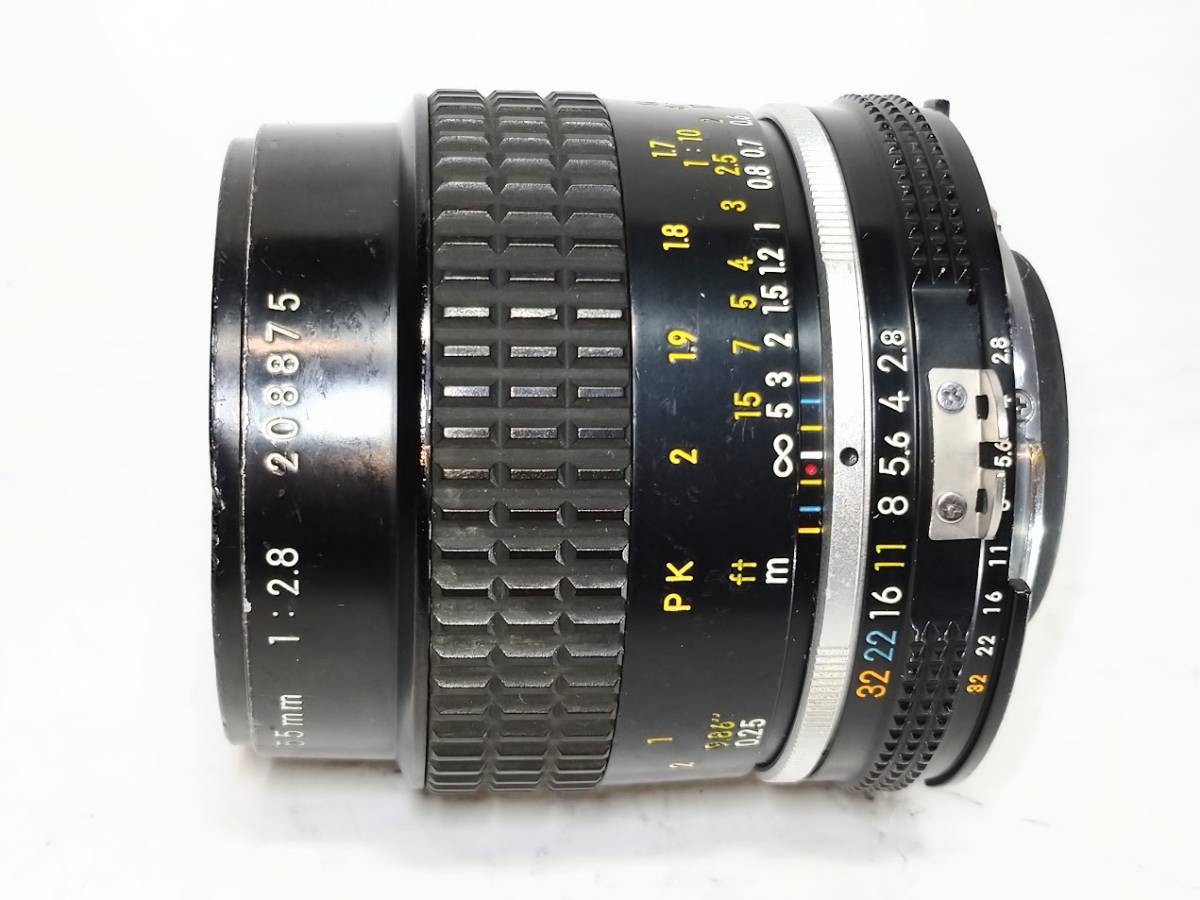 【美品／ジャンク品】 ニコン Nikon Ai-S Micro-NIKKOR 55mm f2.8 ニコンの銘玉オールドニッコールレンズです！ #2300_画像1
