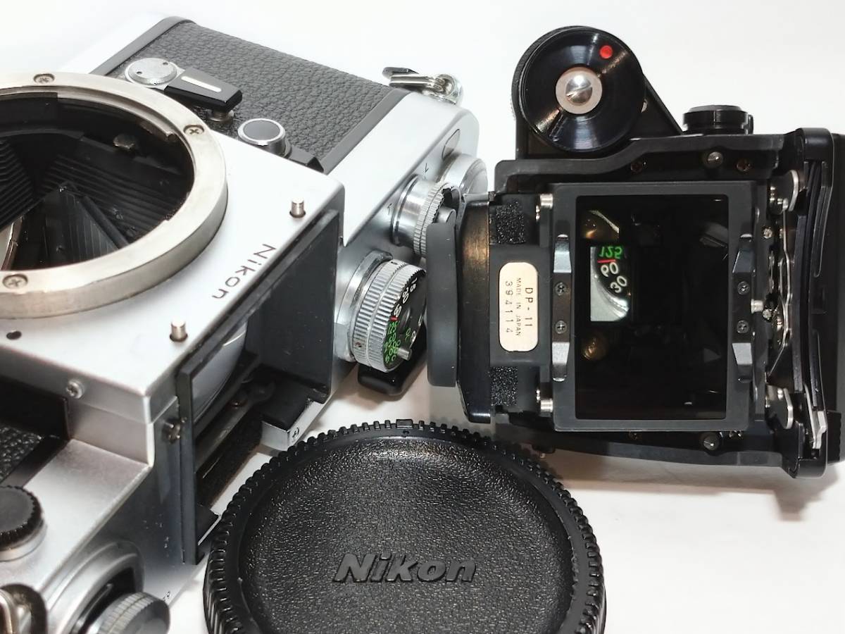 【コレクション級美品／動作良好】 ニコン Nikon F2 フォトミックA(DP-11)シルバー S/N 800万番台 歴史的名機F2の極上の逸品です！#2312_画像10