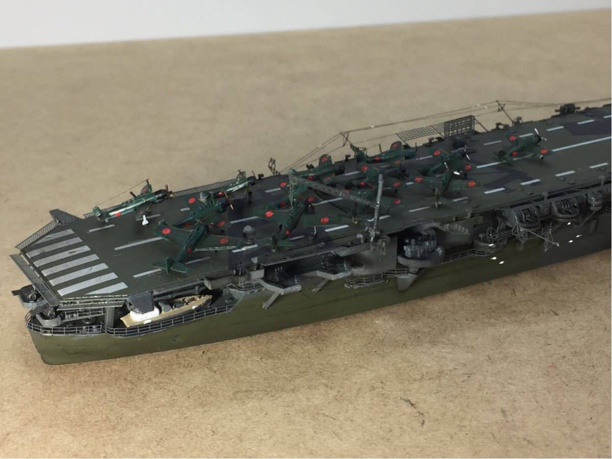 1/700日本海軍航空母艦【雲龍】塑膠模型成品★收藏改造品詳細不明 原文:1/700 日本海軍航空母艦【雲龍】プラモデル完成品★コレクション改造品 詳細不明 