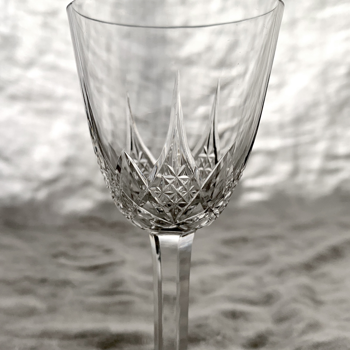稀少 フランス 1916s OLD BACCARAT オールド epron エプロン グラス クリスタル ワイン シャンパン アペリティフ アンティーク 3