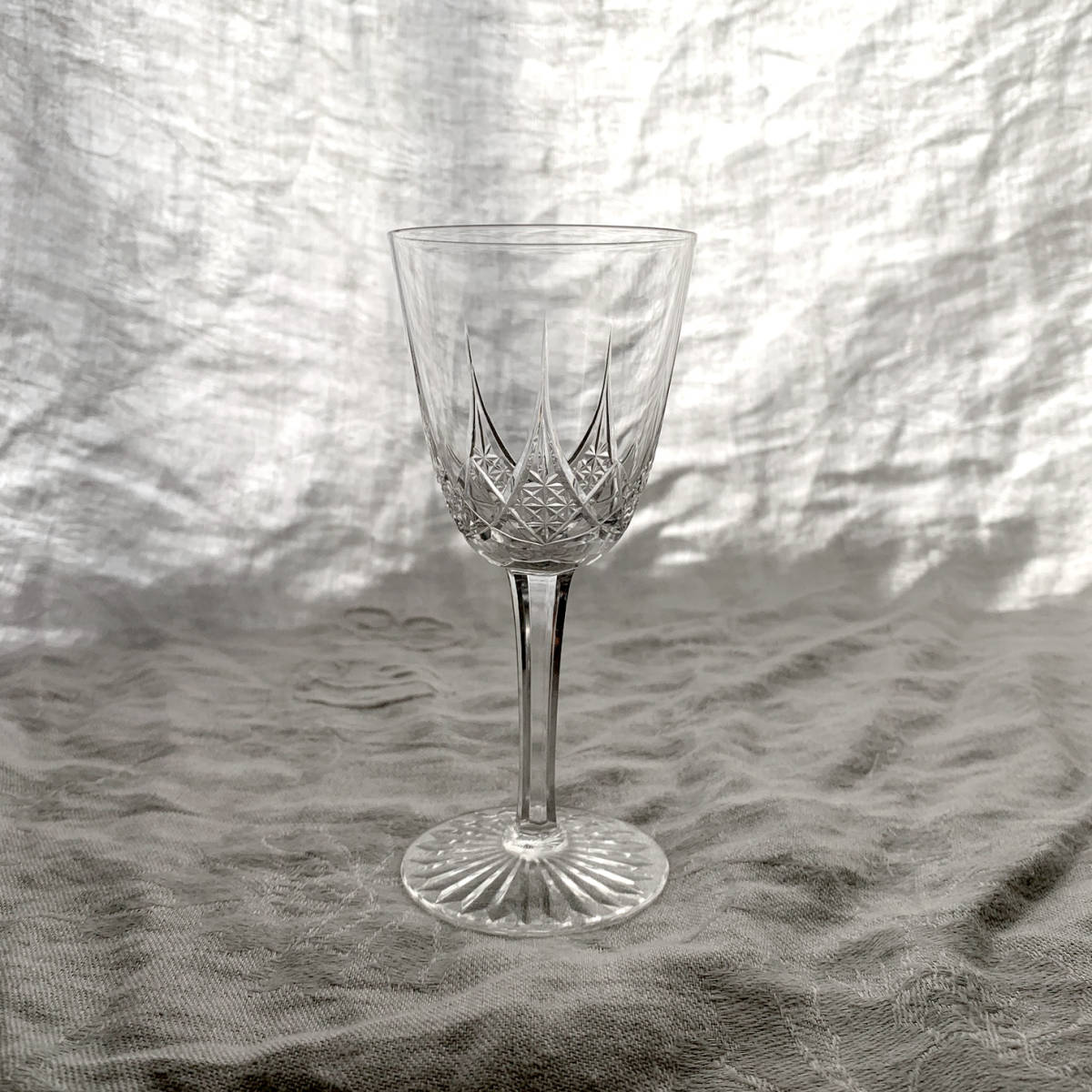 稀少 フランス 1916s OLD BACCARAT オールド epron エプロン グラス クリスタル ワイン シャンパン アペリティフ アンティーク 1