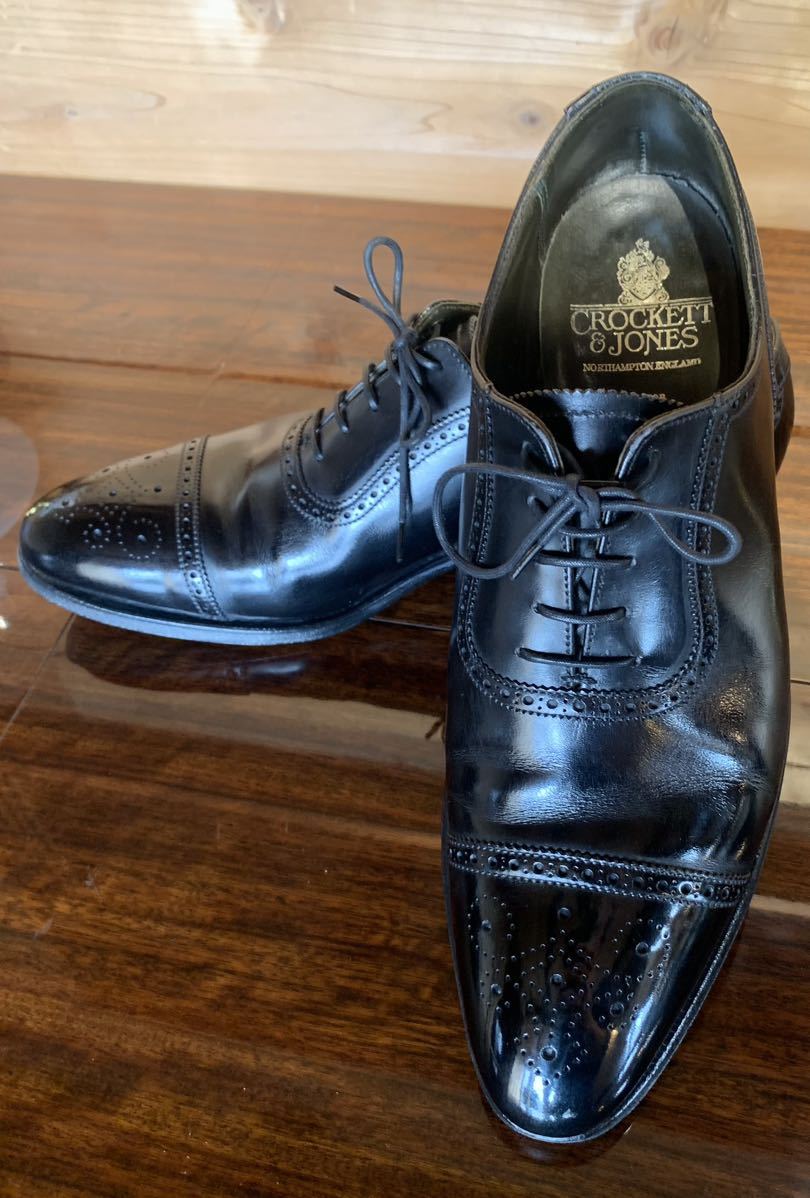 極美品 Crockett&Jones/クロケット&ジョーンズ トレーディングポスト