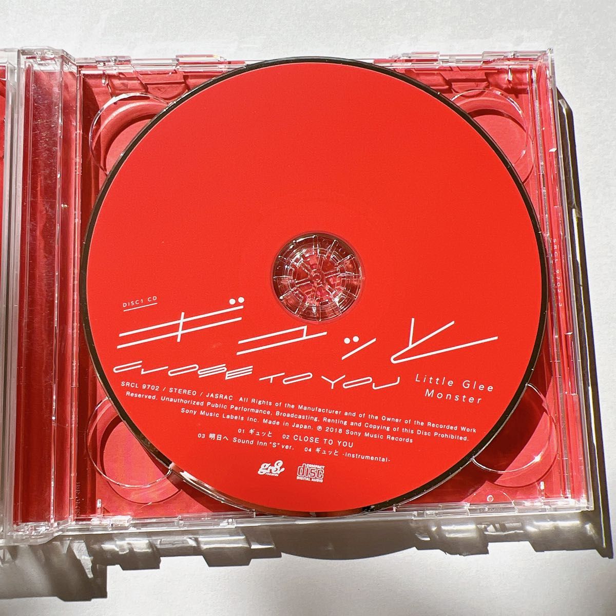 初回生産限定盤 Little Glee Monster CD+DVD/ギュッと/CLOSE TO YOU