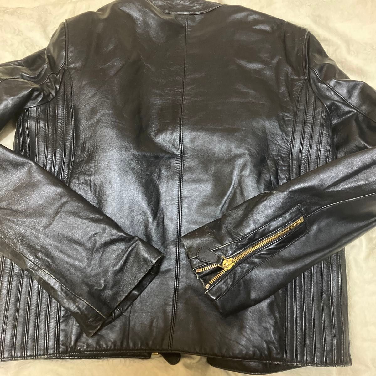 ボッテガヴェネタ BOTTEGA VENETA レザージャケット 本革 黒 革 ボッテガヴェネタ BOTTEGA VENETA レザージャケット 本革 黒 革