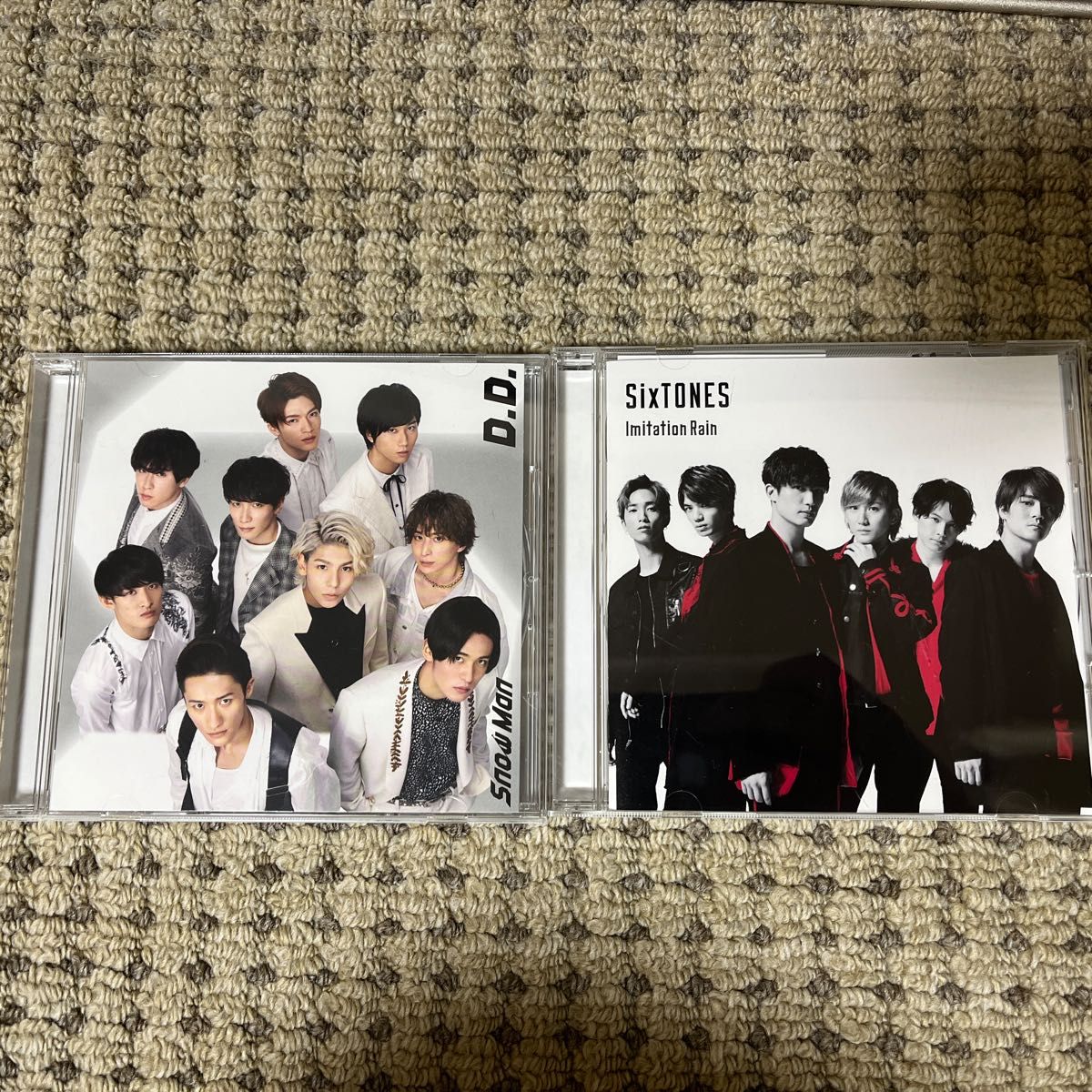 SixTONES vs Snow Man CD/Imitation Rain/D.D. 通常盤　2枚セット