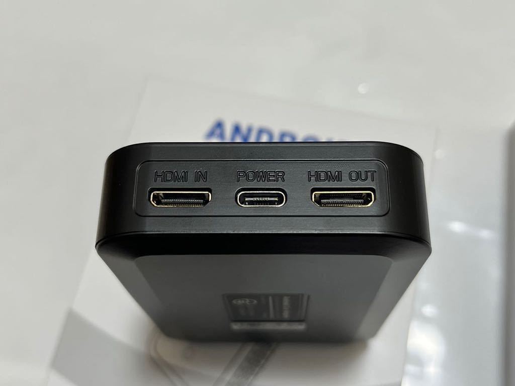 ラスト1セット ワイヤレス カープレイ アンドロイドボックス Bluetoothリモコン 付属 mini HDMI IN/OUT/CarPlay テレビ ottocast_画像5