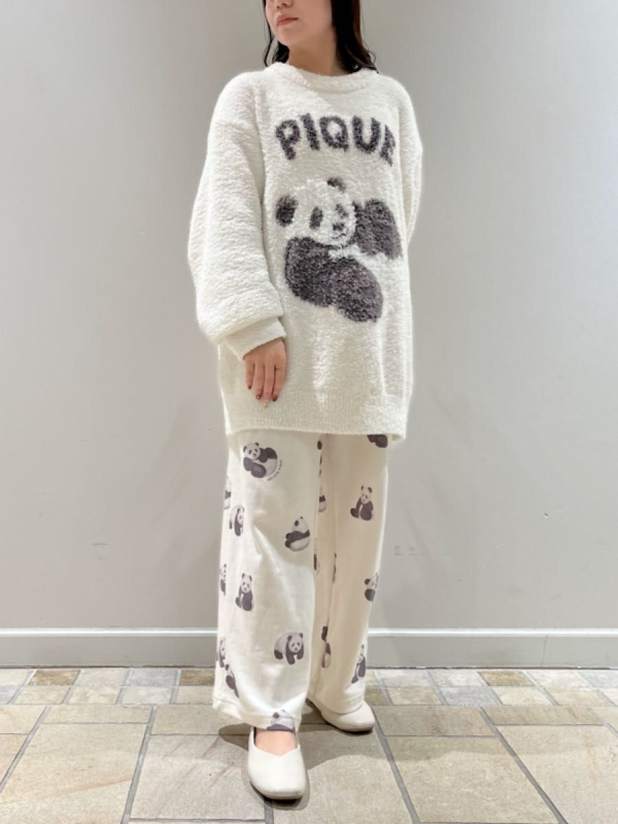 ジェラート ピケ パンダジャガードプルオーバー&ロングパンツ ジェラート ピケ パンダジャガードプルオーバー&ロングパンツ