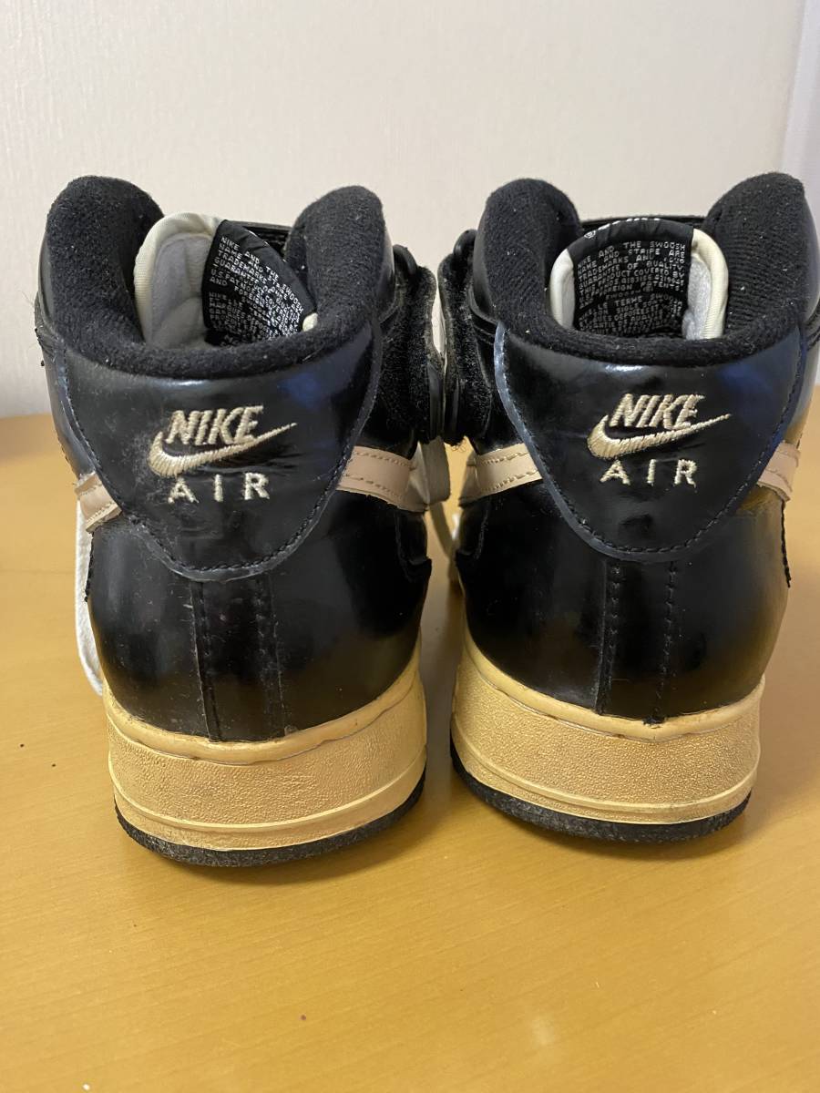 希少 ビンテージ NIKE AIR Force 1 mid 90年代製 ナイキエアーフォース 1 ミッド ブラック パテント 美品 品番 951101 L N1 item details | JDirectItems Auction | One Map by FROM JAPAN 希少 ビンテージ NIKE AIR Force 1 mid 90年代製 ナイキエアーフォース 1 ミッド ブラック パテント 美品 品番 951101 L N1 item details | JDirectItems Auction | One Map by FROM JAPAN