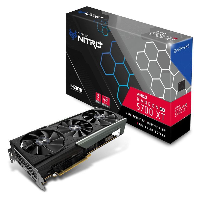 SAPPHIRE NITRO+ RADEON RX 5700 XT 8G グラフィックスボード 11293-03-40G VD7077_画像1