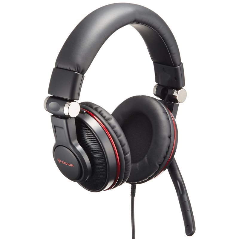 バッファロー BUFFALO ゲーミングヘッドセット 5.1chサラウンドシステム ブラック BSHSUH05BK