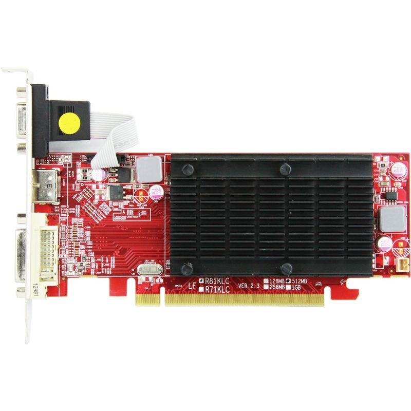 . человек стремление графическая плата AMD Radeon HD5450 512MB PCI-E LowProfile соответствует RGB DVI HDMI