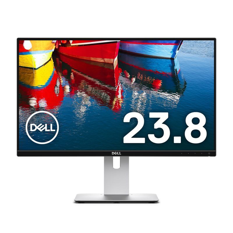 Dell ディスプレイ モニター U2417HWi/23.8 インチ/IPS/8ms/WiFi Direct,Miracast,HDMI/s_画像1