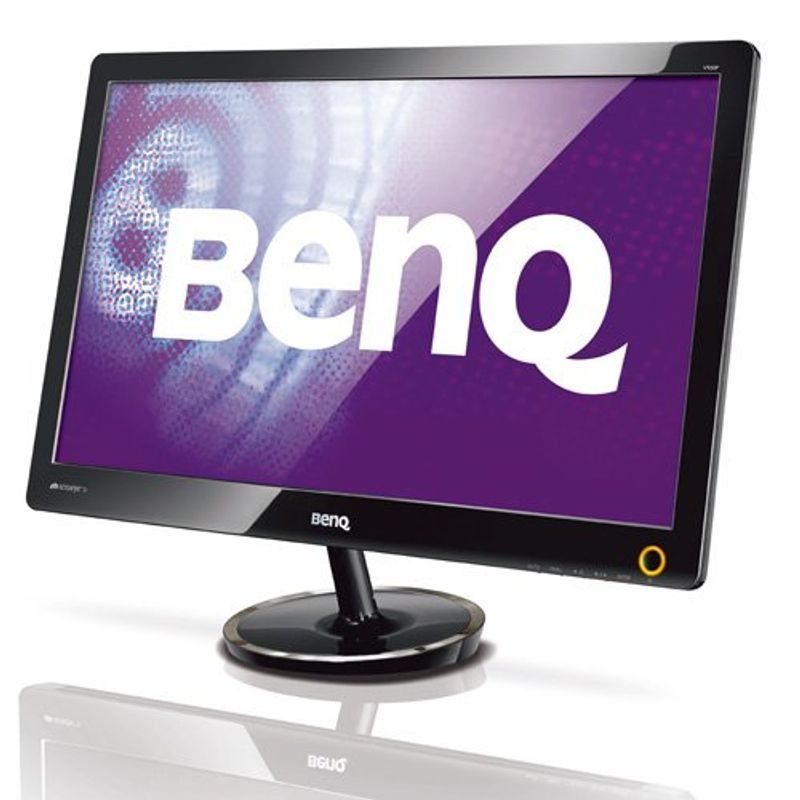 BenQ 21.5型 LCDワイドモニタ グロッシーブラック V2220HP_画像1