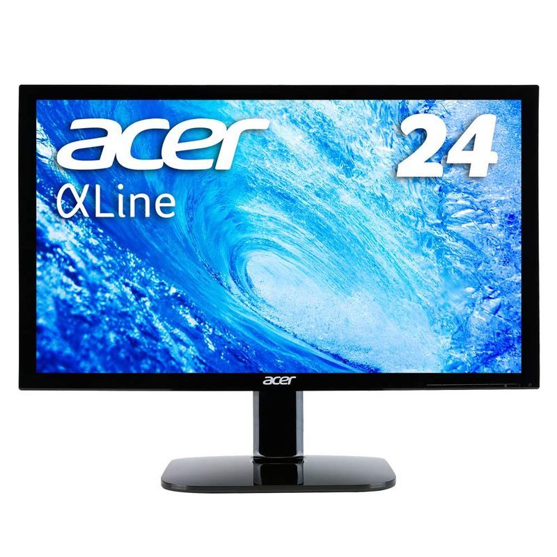 Acer モニター ディスプレイ AlphaLine 24インチ KA240Hbmidx フルHD TN HDMI DVI D-Sub スピ_画像1