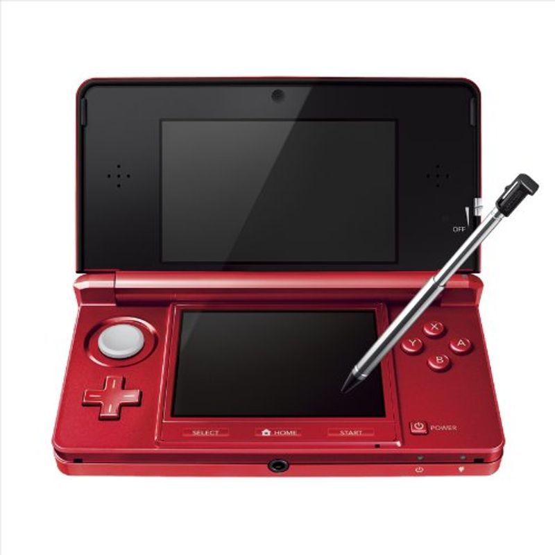 ニンテンドー3DS フレアレッドメーカー生産終了_画像1