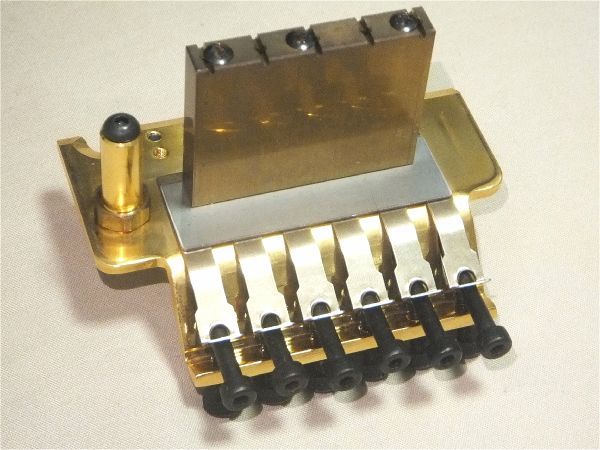 日本製 GOTOH ゴトー GE1996T GG Floyd Rose フロイドローズ ブリッジ トレモロユニット ゴールド 金_画像6