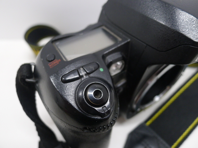 カメラ祭 Nikon ニコン デジタル一眼レフカメラ バッテリーパック付 D100 MB-D100 通電確認 自宅長期保管品 メンテナンス前提 充電器_画像9