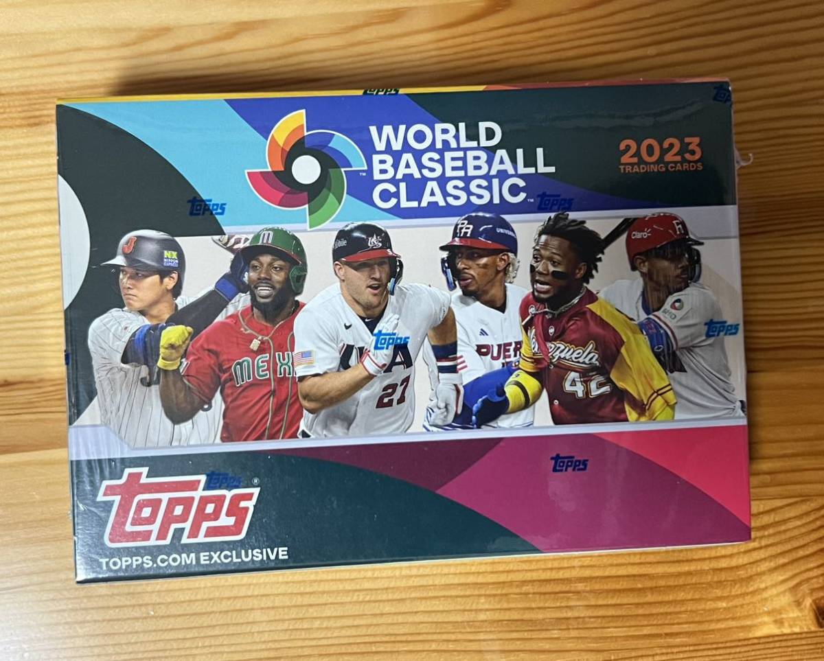 送料無料 topps 2023 Topps World Baseball Classic BOX 未開封 