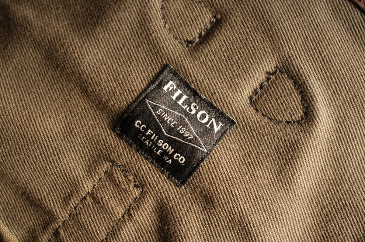 FILSON SMALL RUGGED TWILL FIELD BAG フィルソン ショルダーバッグ カメラバッグ_画像10