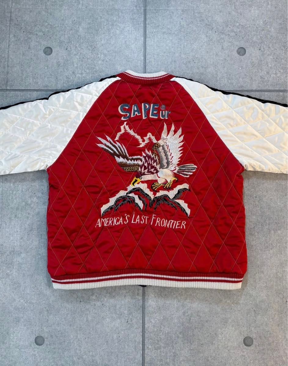名古屋限定 サプール SAPEur スーベニアジャケット L スカジャン 名古屋限定 サプール SAPEur スーベニアジャケット L スカジャン
