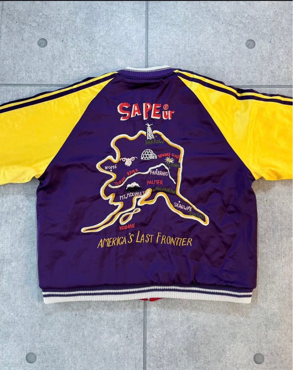 名古屋限定 サプール SAPEur スーベニアジャケット L スカジャン 名古屋限定 サプール SAPEur スーベニアジャケット L スカジャン