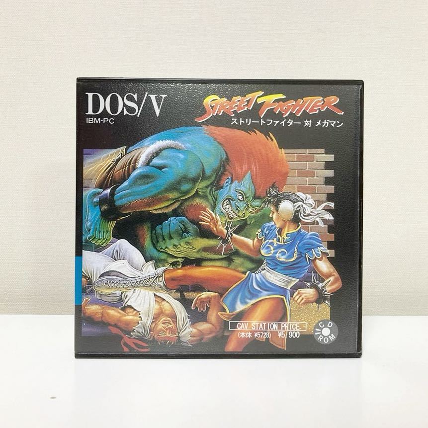 【レア】格闘ゲーム決定版　ストリートファイター VS メガマン　箱説ハガキ付き