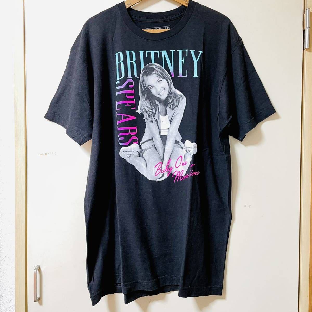 ブリトニー・スピアーズ古着Tシャツ Baby One More Time XL アーティストT バンドT ロックT BRITNEY SPEARS_画像1