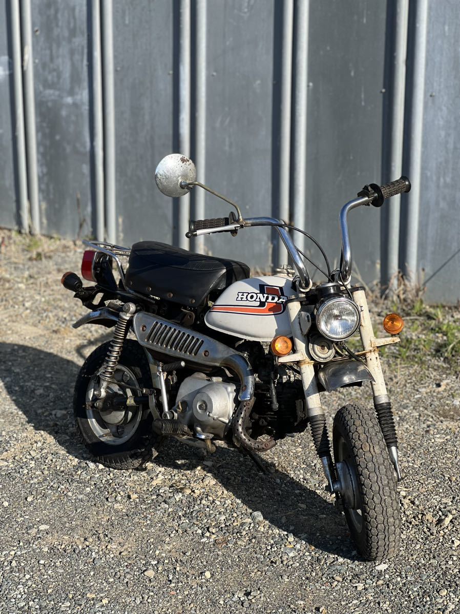 ホンダ　モンキー　50cc　12V　Z50J　書類有　鍵有　作動品_画像10