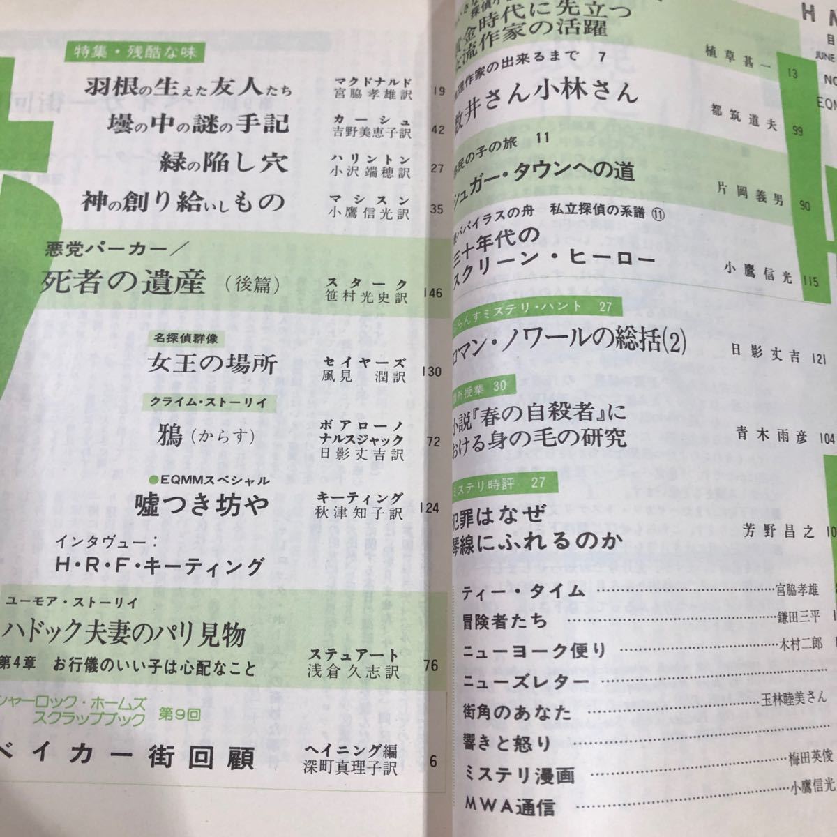 ne84 mistake teli magazine 1976 year 6 month number . river bookstore Showa era 51 year novel literary art thought history economics essay genuine article language 