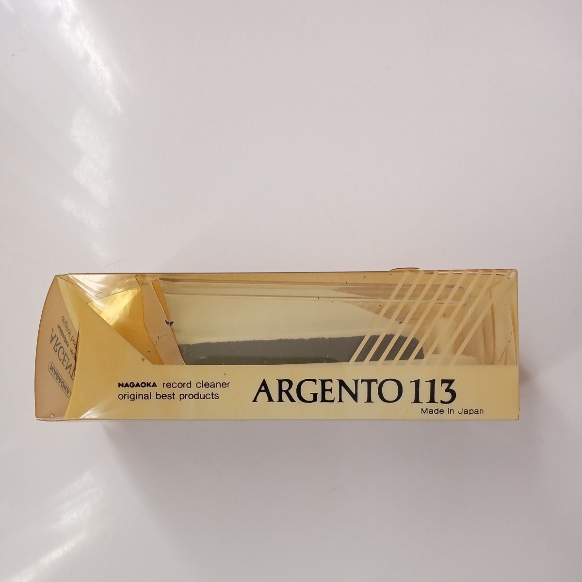 ARGENTO113 アルジャント113　ナガオカトレーディング　レコードクリーナー　新品未使用_画像6