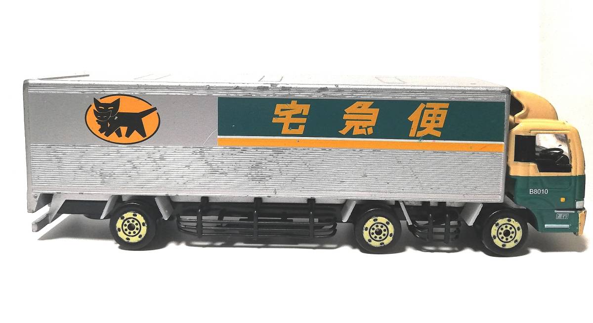 クロネコヤマト 大型トラック10t車 ミニカー ヤマト運輸　ジャンク品(検)トミカ　ダイキャスト　非売品_画像3