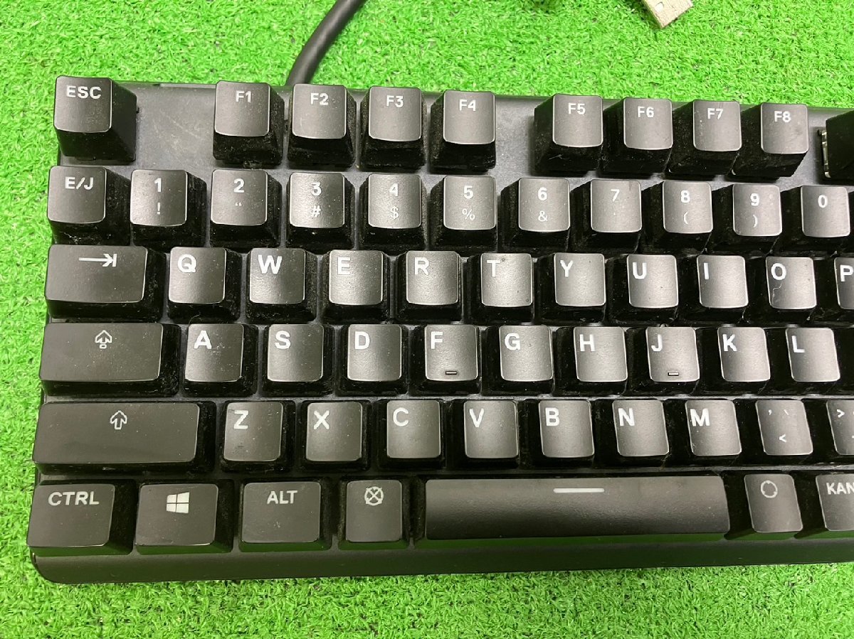 【中古品】『1-063』SteelSeries APEX PRO TKL KB-00012 ゲーミングキーボード PC周辺機器 スティールシリーズ_画像3