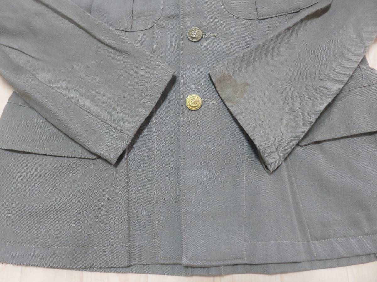 稀少)海軍軍属襟章付き 旧日本海軍 第三種士官軍衣(背バンド型 稀少)海軍軍属襟章付き 旧日本海軍 第三種士官軍衣(背バンド型
