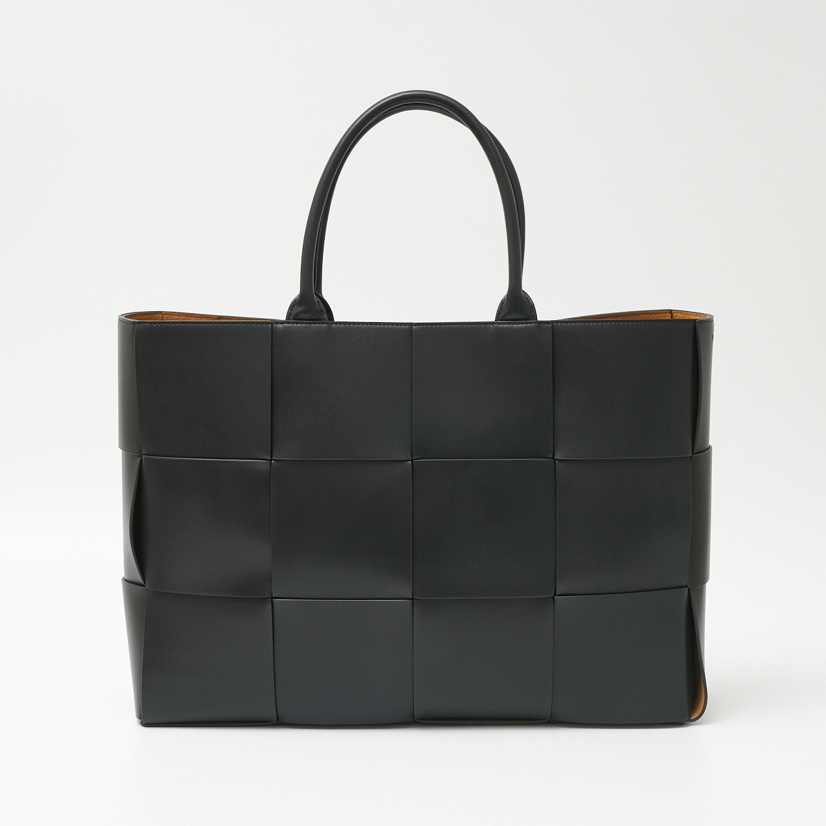 BOTTEGA VENETA ボッテガヴェネタ ラージ アルコ トートバッグ 608608VB1K0100 ハンド ショルダーバッグ カーフレザー ブラック_画像3